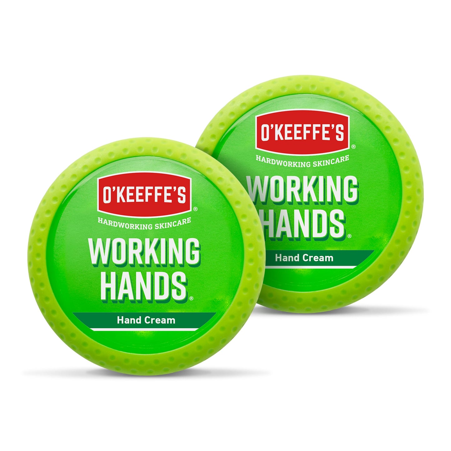 O'Keeffe's Working Hands, 96g Jar (2 Pack) - Hand Cream for Extremely Dry, Cracked Hands | Instantly Boosts Moisture Levels, Creates a Protective