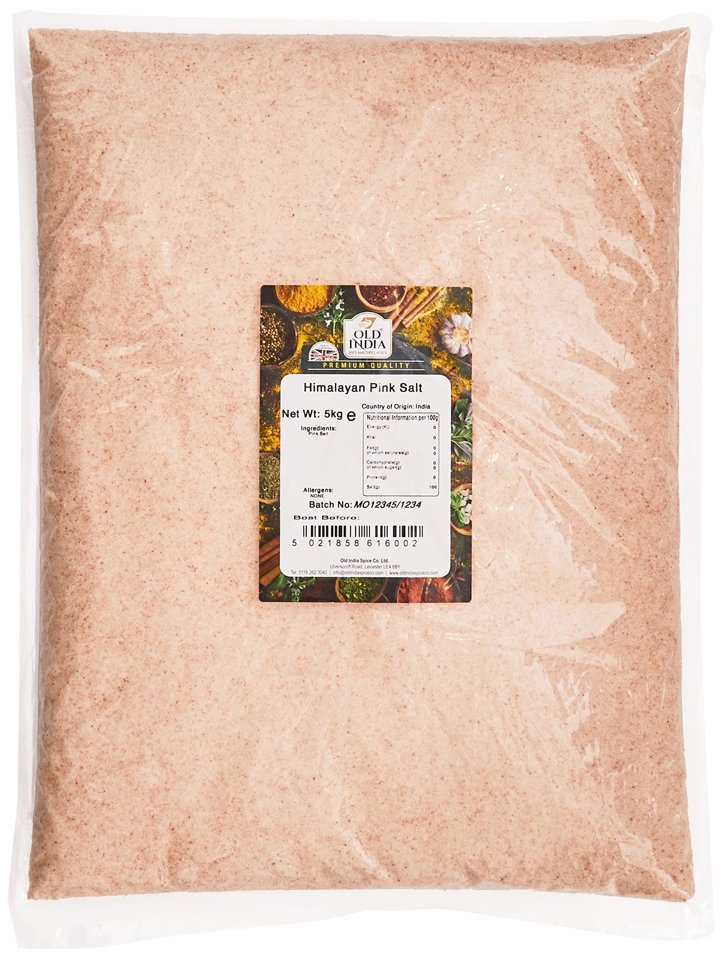 Old India Himalayan Pink Salt 5kg