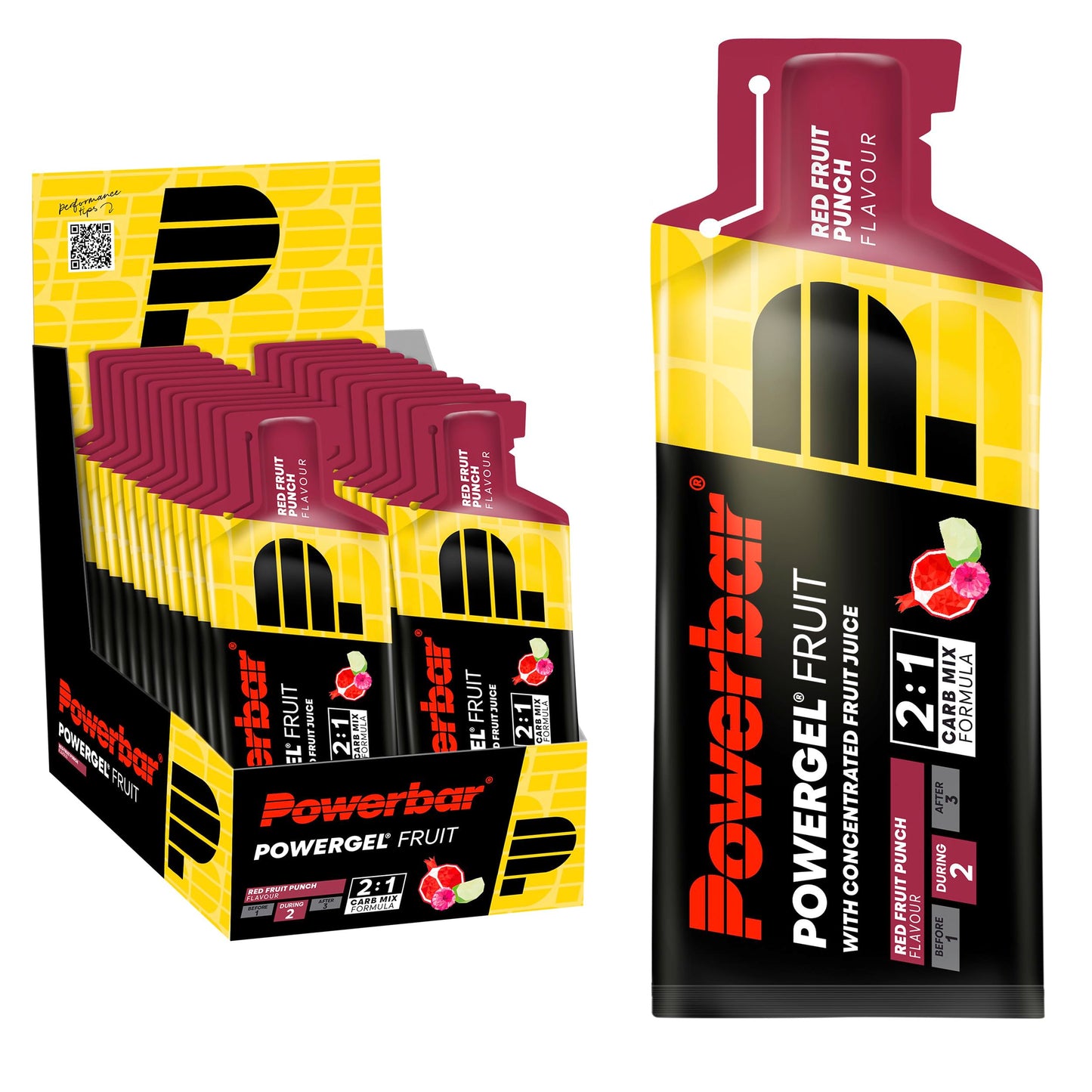 Powerbar PowerGel (24x41g) Red Fruit Punch