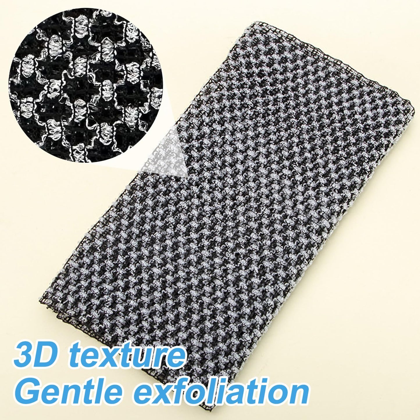 2Pcs Japanese Exfoliating Towel, Extra Long Exfoliating Shower Towel
