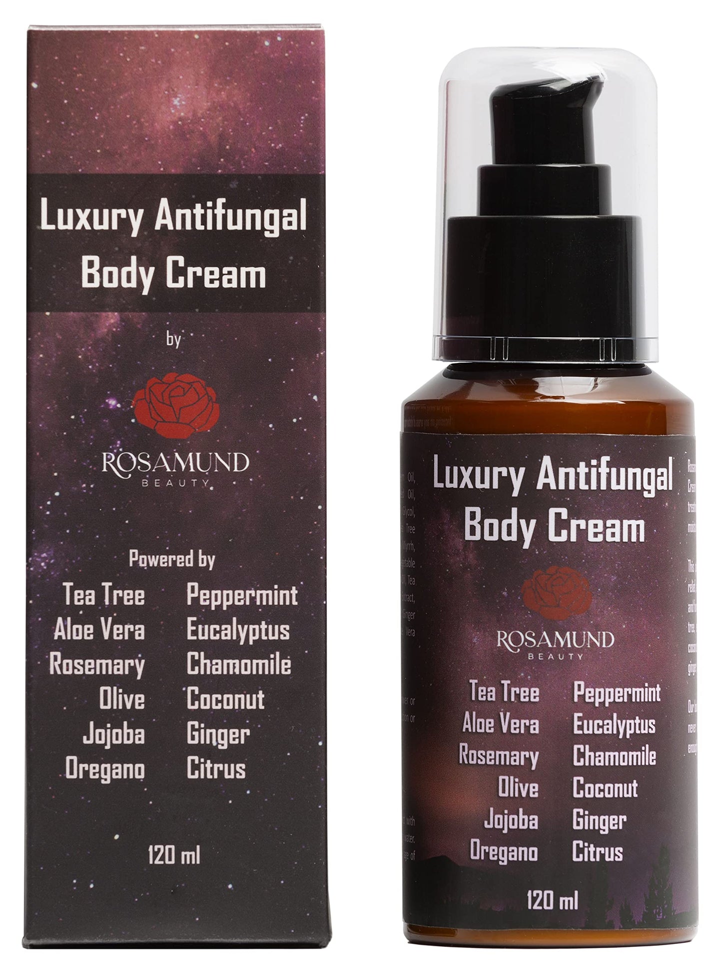 Luxury Antifungal Body Cream | Tea Tree | Antibacterial | Relieve Eczema, Athlete?s Foot, Ringworm, Toenail Fungus, Jock Itch, Warts and Verrucas |