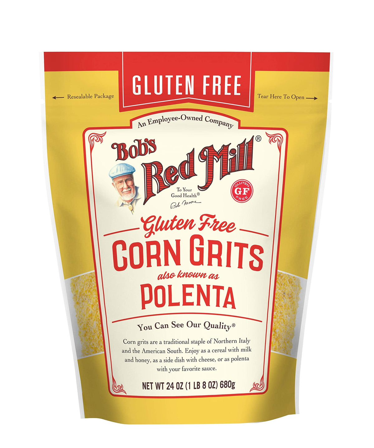 Bob's Red Mill, Corn Grits, 680g