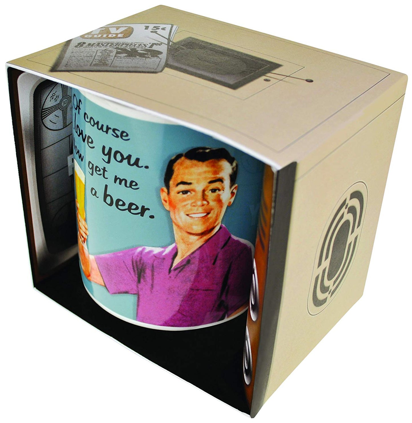 of course i love u now get me a beer mug