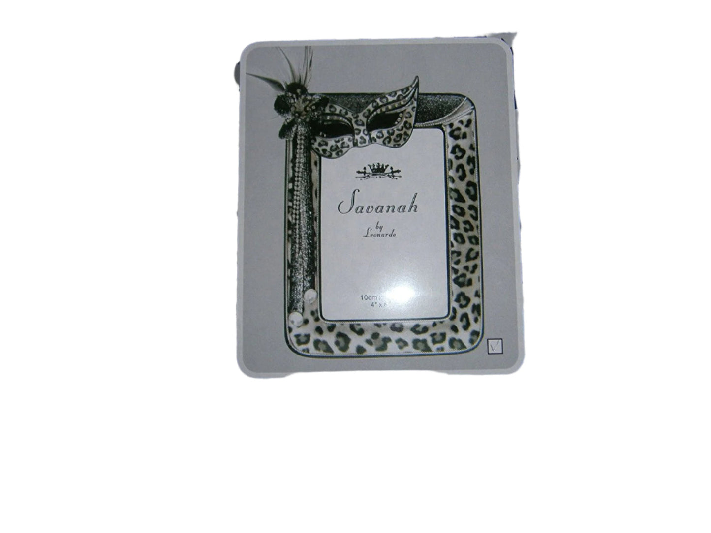 savanah by leonardo photoframe gold or black pattern 4"x6" one supplied