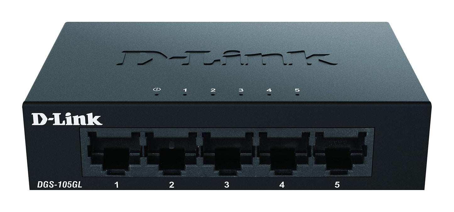 D-Link DGS-105GL - Switch Black