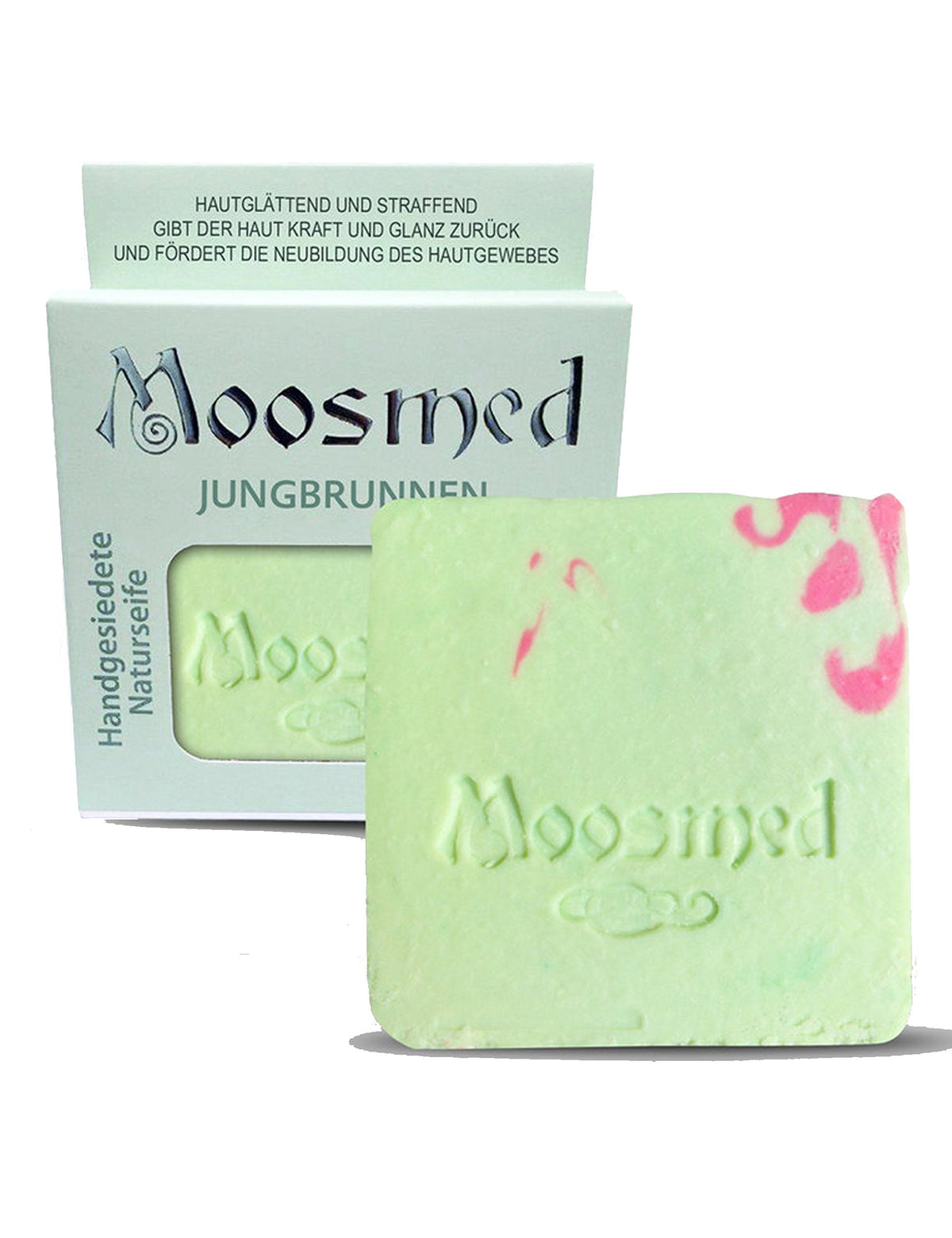 Moosmed Jungbrunnen Natural Soap Vegan Organic Soap Handmade in Germany