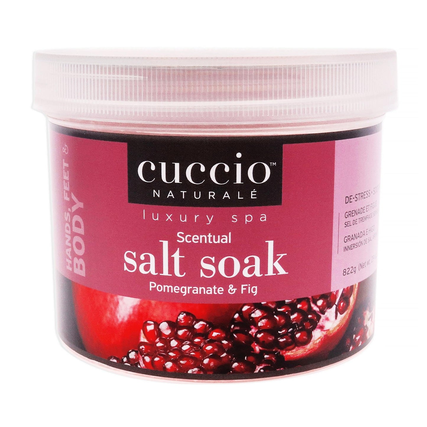 Pomegranate and Fig Scentual Salt Soaks 822g (29oz)