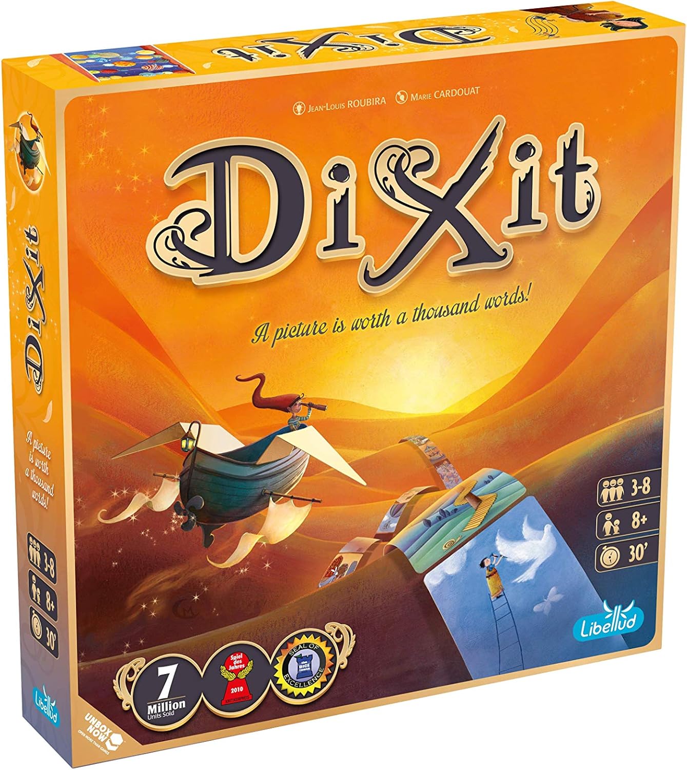 Libellud | Dixit | Board Game, New but open, scruffy box