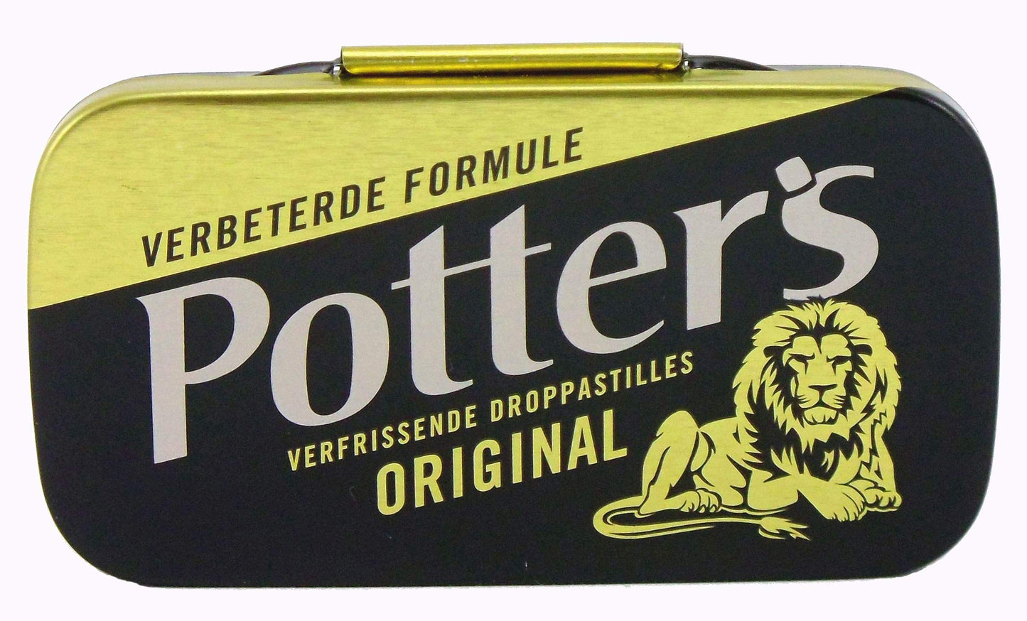 Potter's Original, Liquorice Lozenges, 12.5 Gr (0.44 Oz), (Pack of 5)