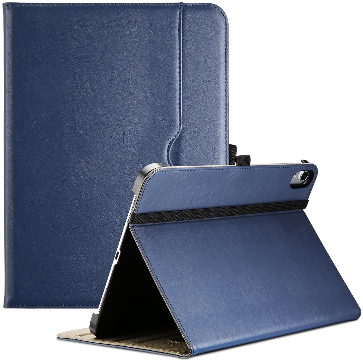 ProCase for iPad A16 11th Generation 11 Inch 2025/iPad 10th Generation Case 10.9 Inch 2022, iPad 11/10 PU Leather Case Business Stand Cover Smart