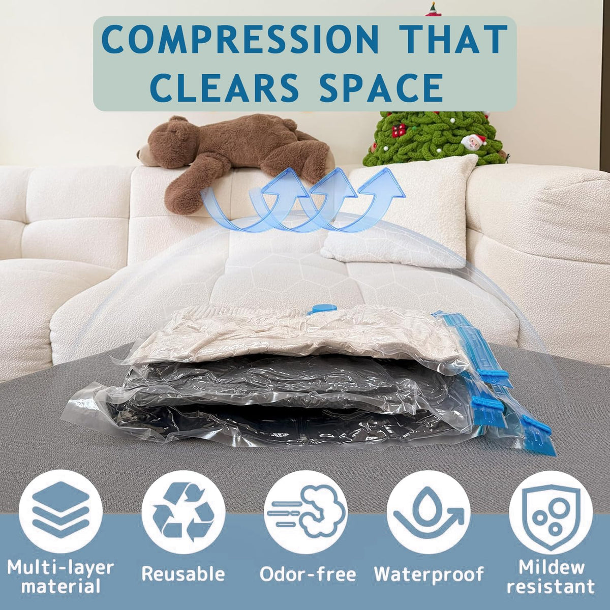 Vacuum Storage Bags Extra Large Airtight Compression
