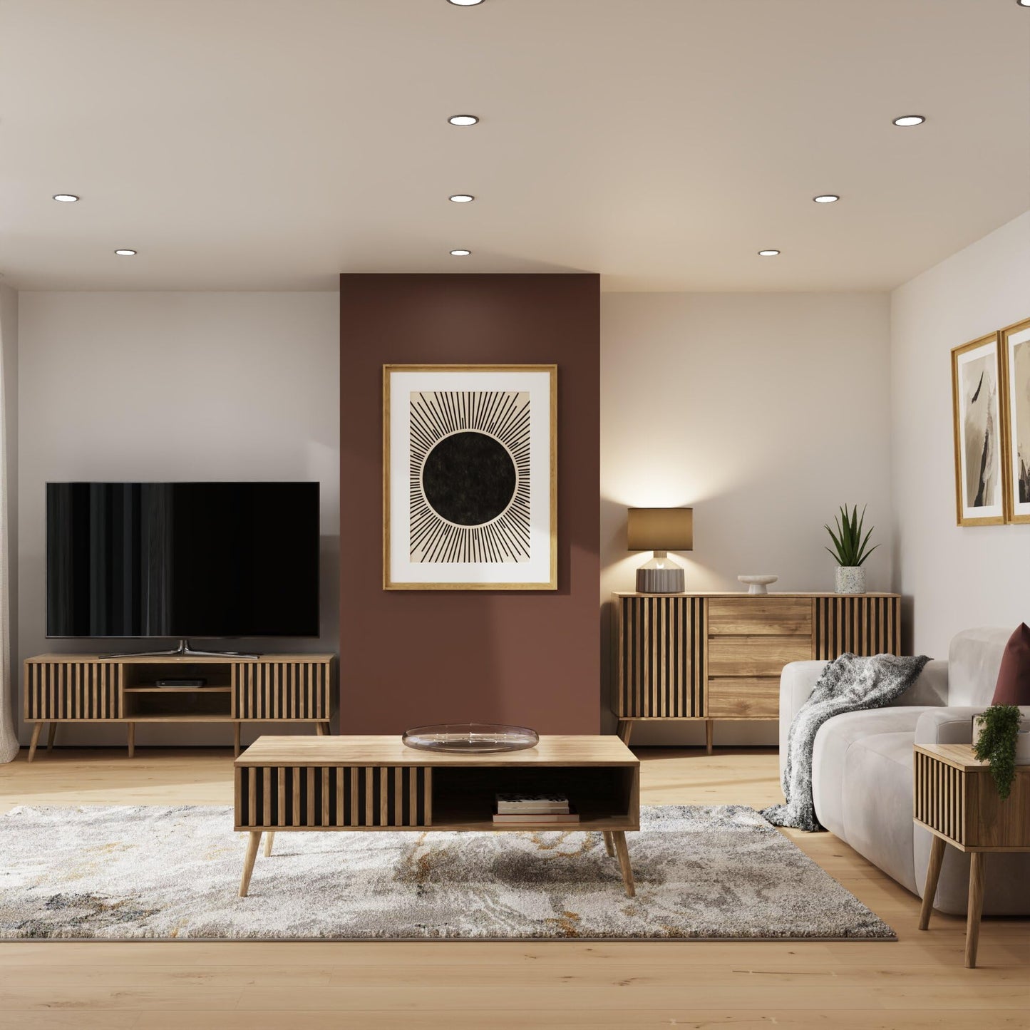 GFW Rowan Coffee Table Oak