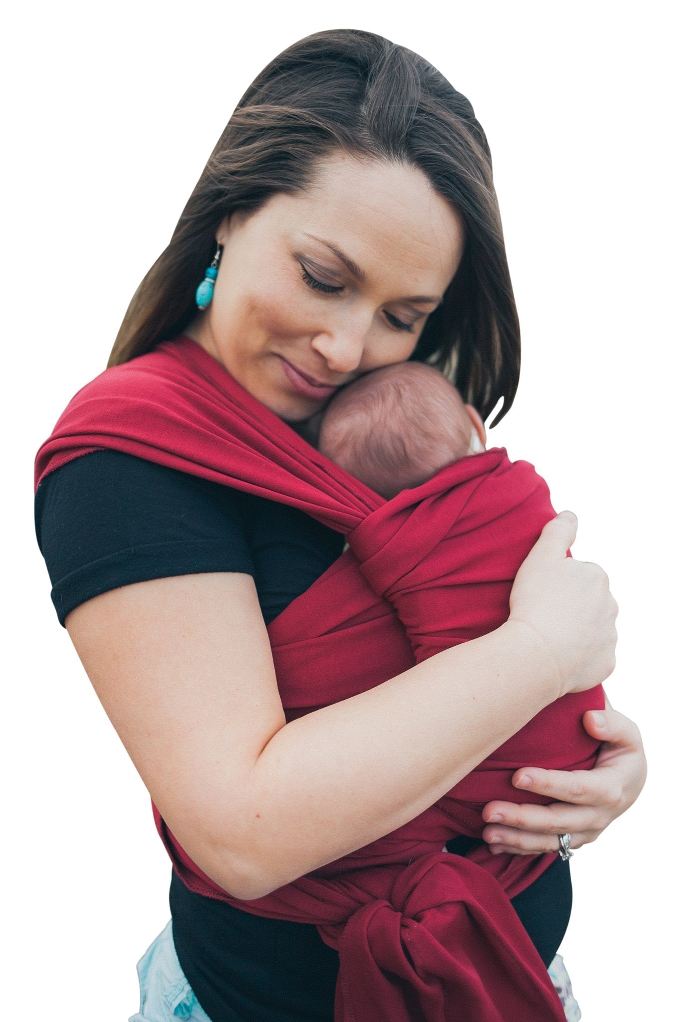 Baby Wrap Sling Organic Stretchy Premium Carrier | UK/EU Safety Tested | Made in UK by Joy and Joe ? | Suitable from Birth to 16Kg | with Hat, Bag and