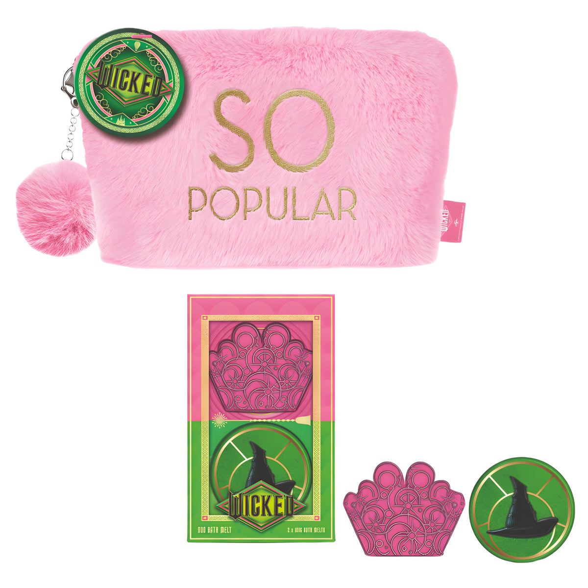 Official Wicked Gift Collection (Cosmtic Bag and Bath Bomb)