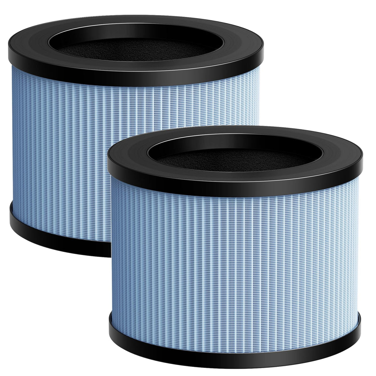 2 Pack DH-JH01/JH06 True HEPA Replacement Filter Compatible with CONOPU DH-JH01 & DH-JH06 Air Purifier, 4-IN-1 Efficient Filtration HEPA Replacement