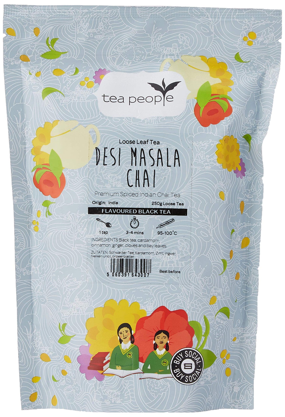 Tea People Desi Masala Chai - 250g Refill Pack