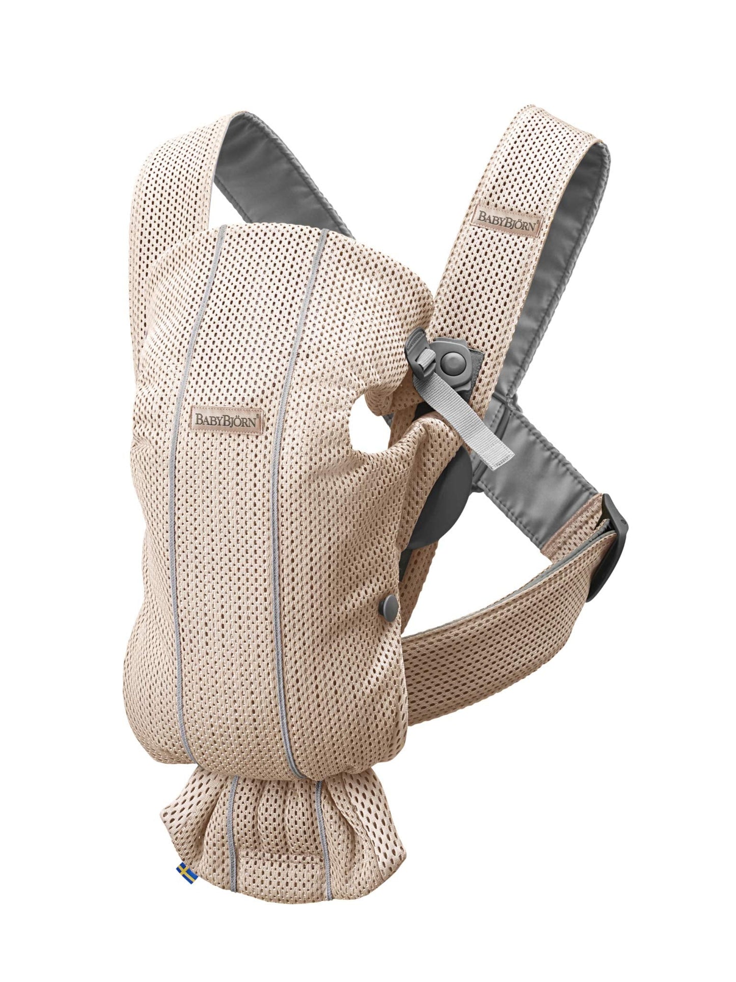 BabyBj?rn Baby Carrier Mini, 3D Mesh, Pearly pink