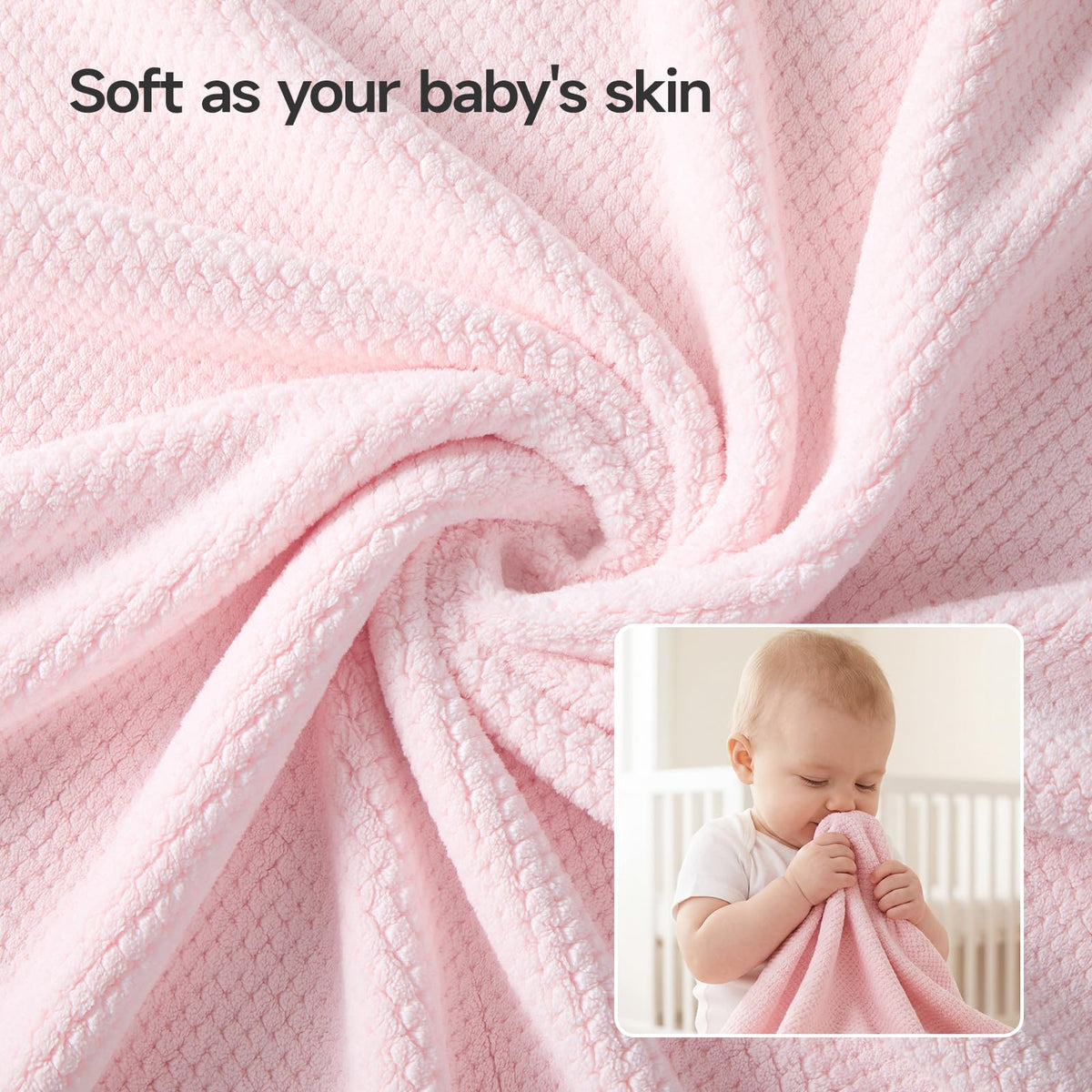 REDKISS 6 Pack Microfibre Towels set-450g/m²,Super Absorbent Towel for Bath