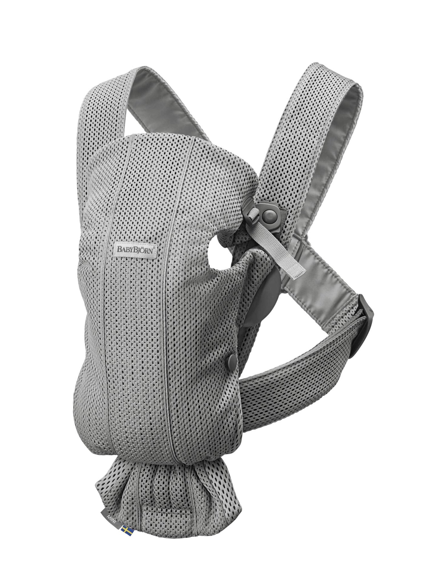 BabyBj?rn Baby Carrier Mini, 3D Mesh, Grey