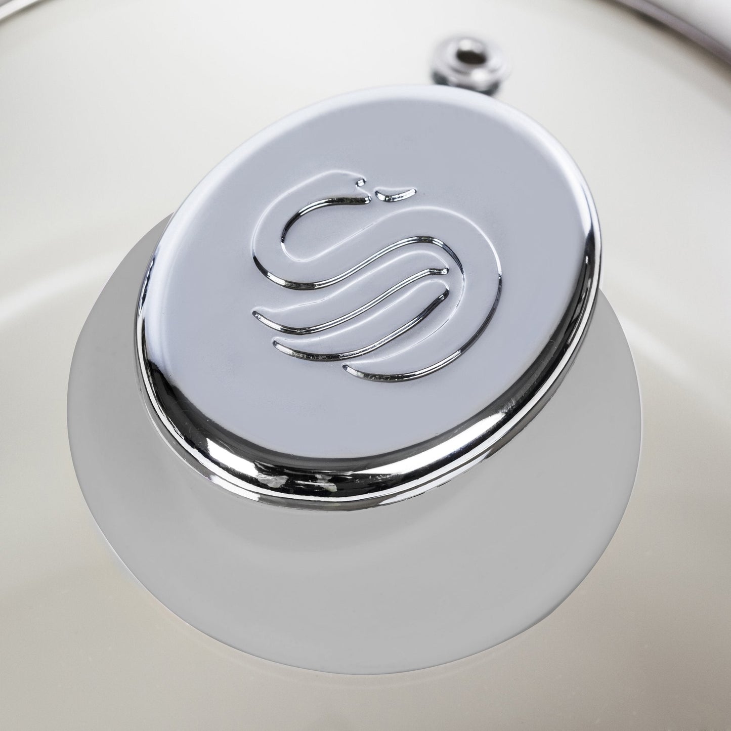 Swan SWPS3020GRN Retro Induction Saucepan Set With Glass Lids, Non Stick Ceramic Coating, Easy to Clean, Grey, 3 Piece, 16/18/20 cm