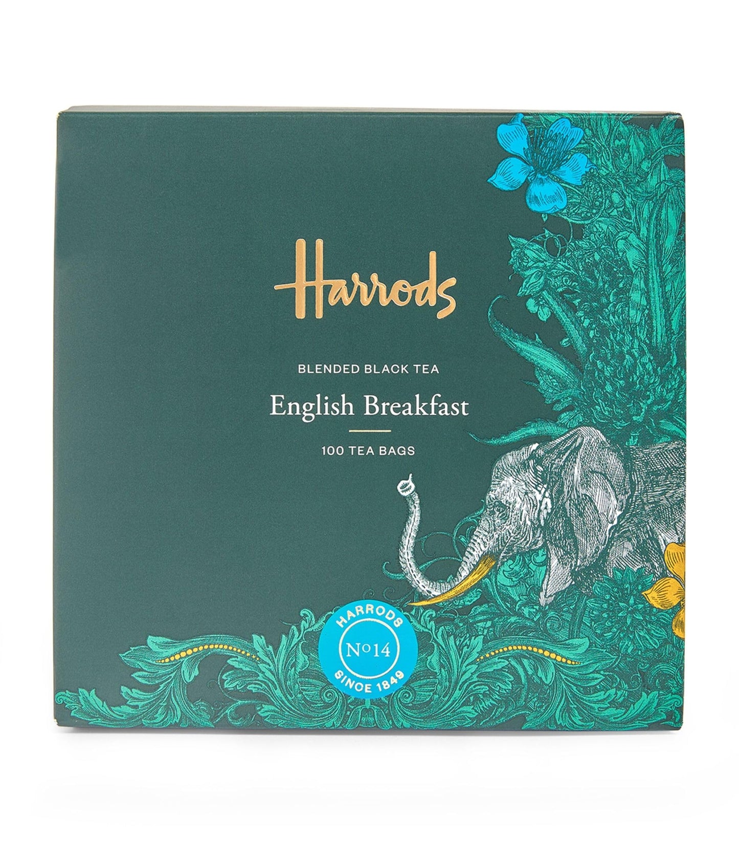 Harrods, English Breakfast Tea (100 Tea Bags)