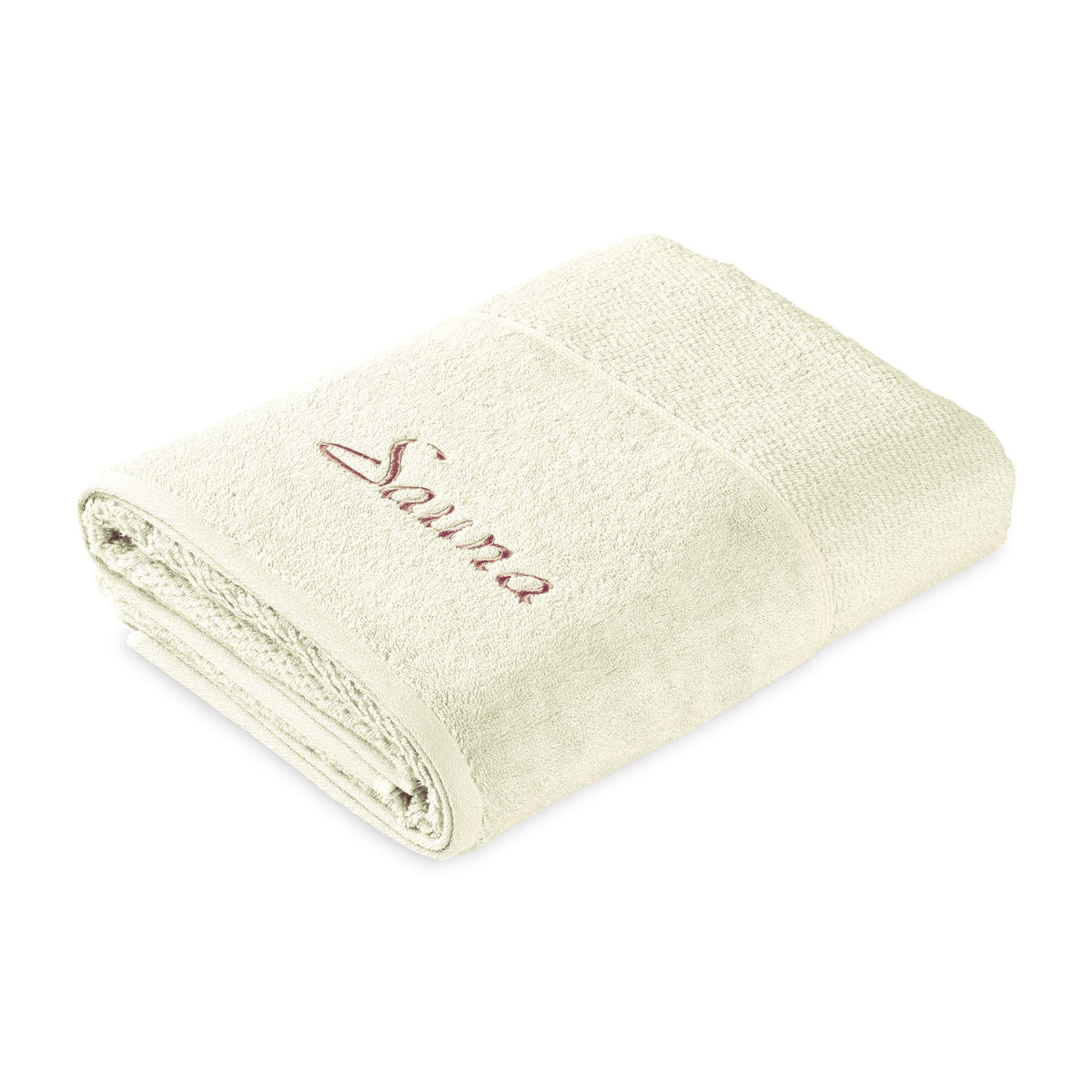 Frottana Pearl Sauna Towel, made of 100% cotton, Ivory, 80 x 200 cm
