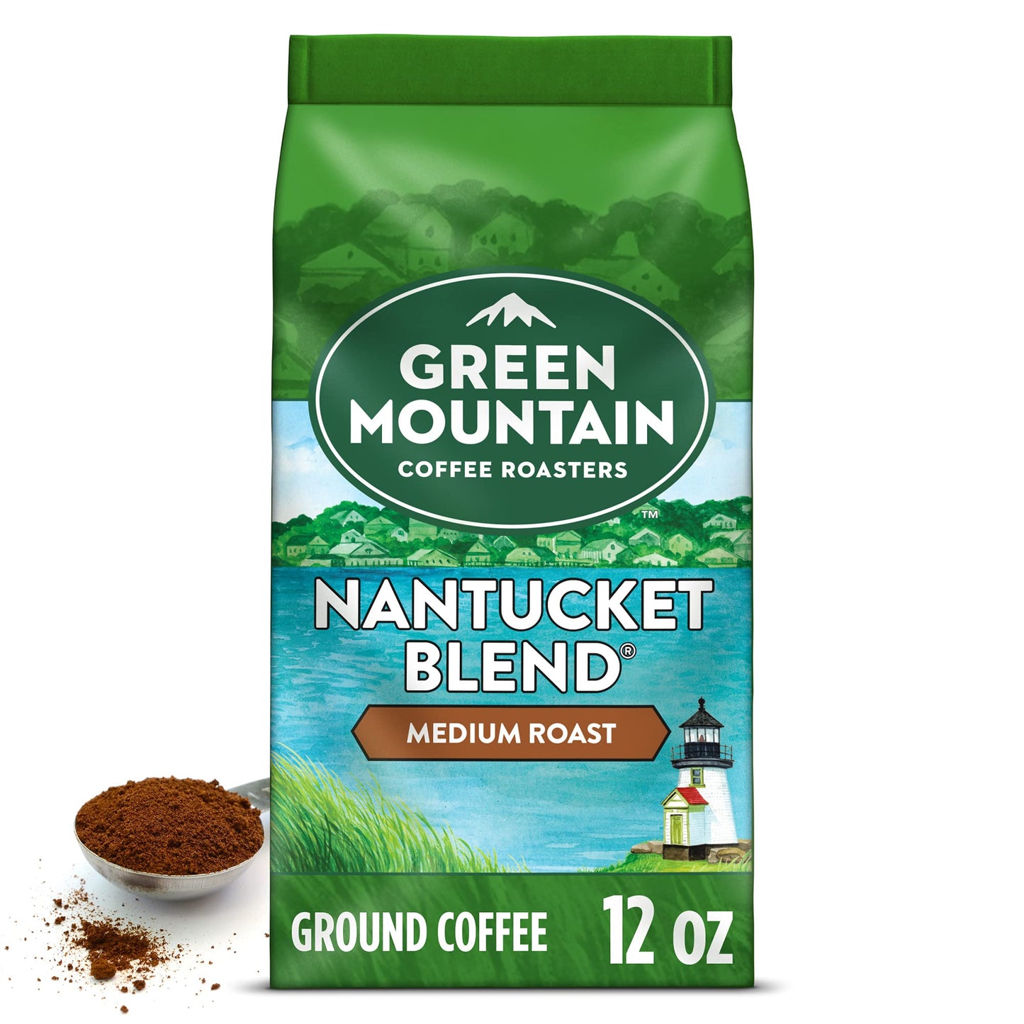 Green Mountain Coffee Roasters Nantucket Blend, Ground Coffee, Medium Roast, Bagged 340g