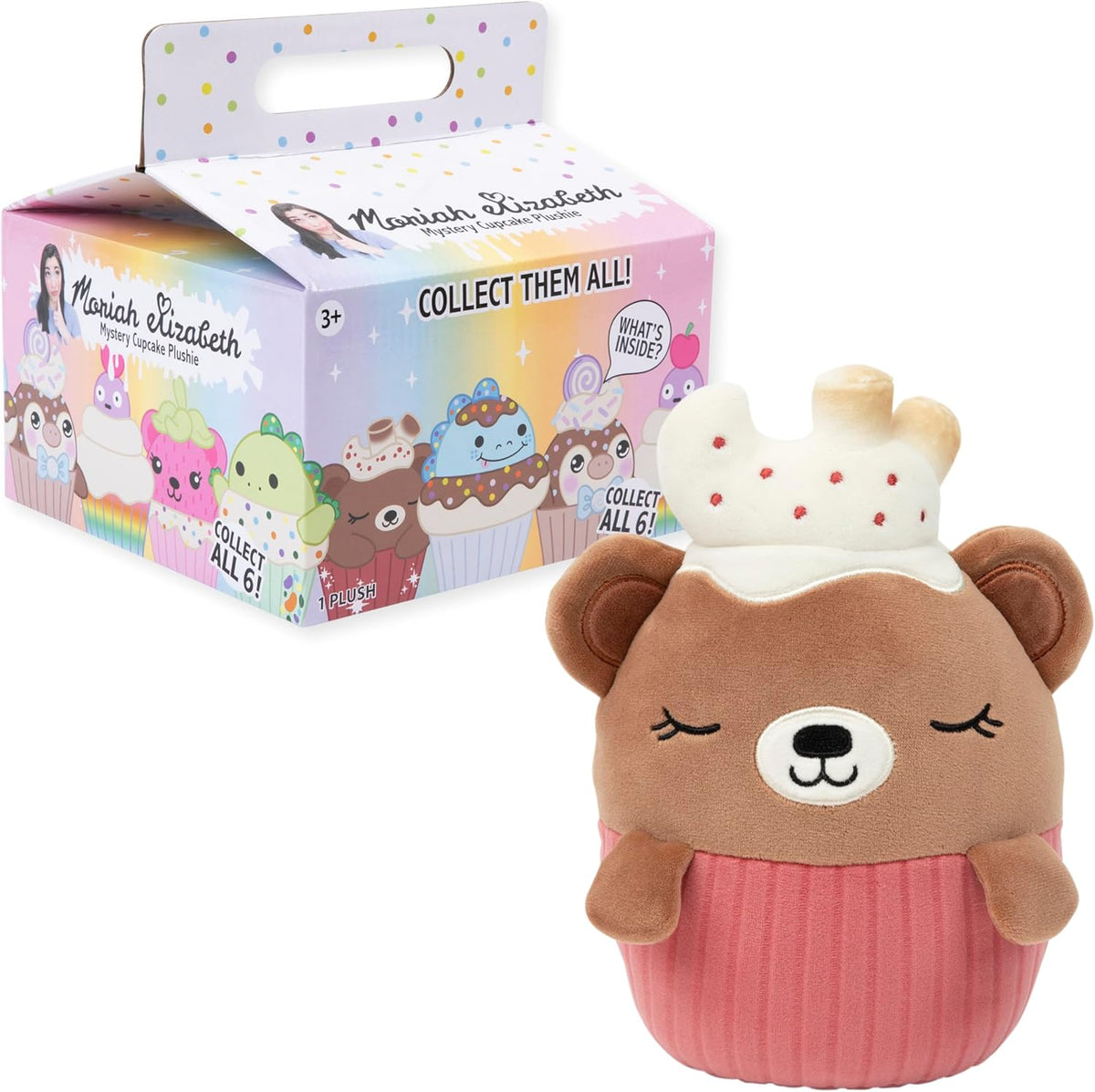 Moriah Elizabeth 6” Mini Mystery Plush – Cupcake Plush