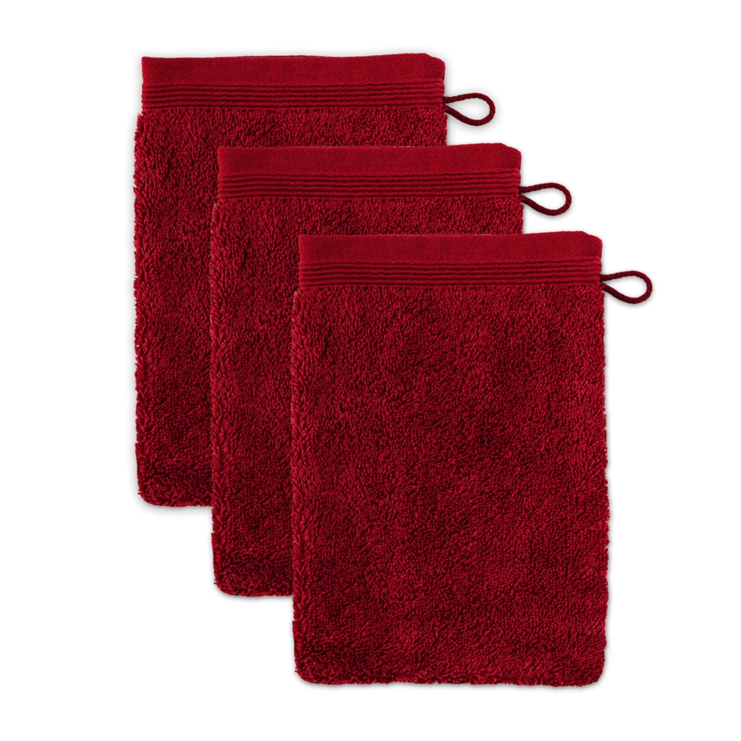 M?ve wash Glove, Ruby, 15 x 20 cm