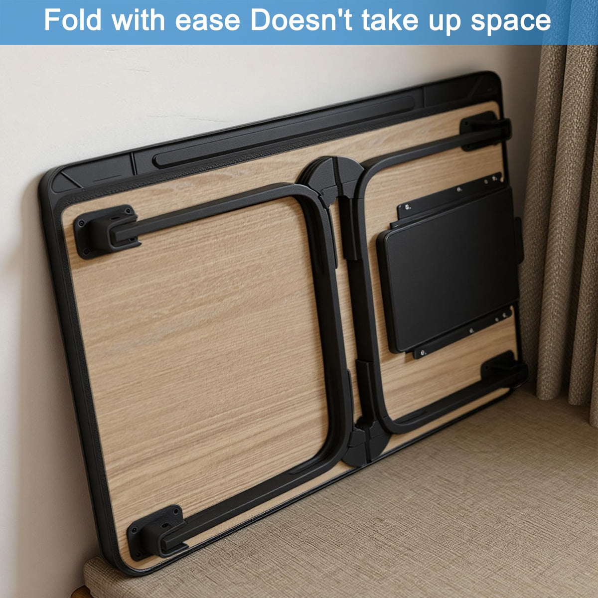 Laptop Bed Desk - Lap Desk for Breakfast in Bed, Study, Office Work, Gaming, Writing & Reading,Tray Table for Sofa, Couch