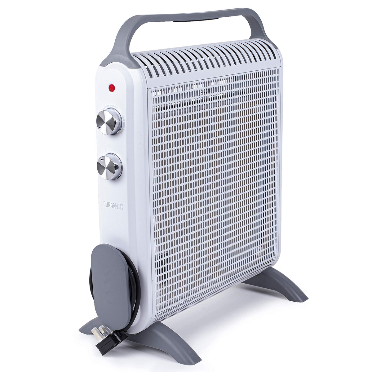 Duronic Electric Heater HV180 WE 2000W Oil Free Radiator Convection Heater Free Standing Radiator Mica Panel Heaters Portable Radiators with