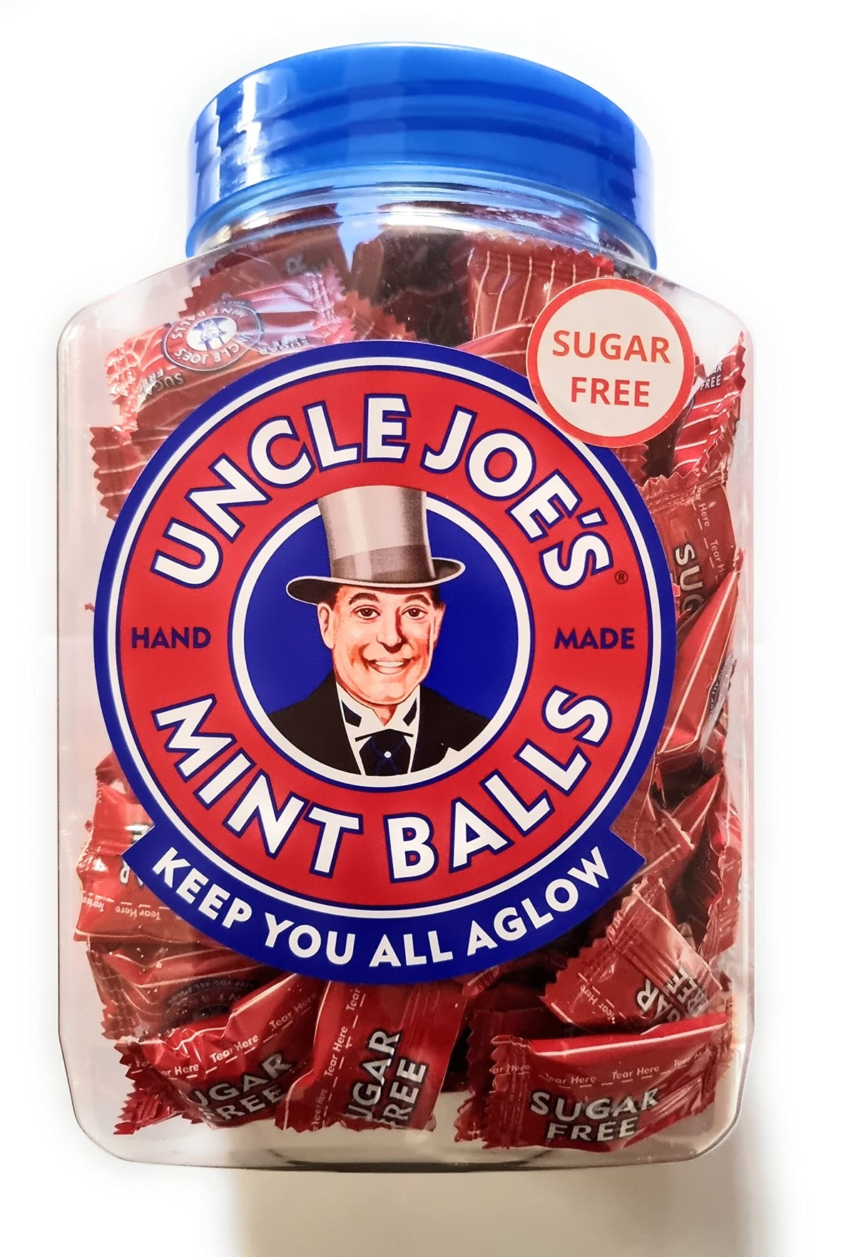 Uncle Joe's Sugar Free Mint Balls 800g Jar