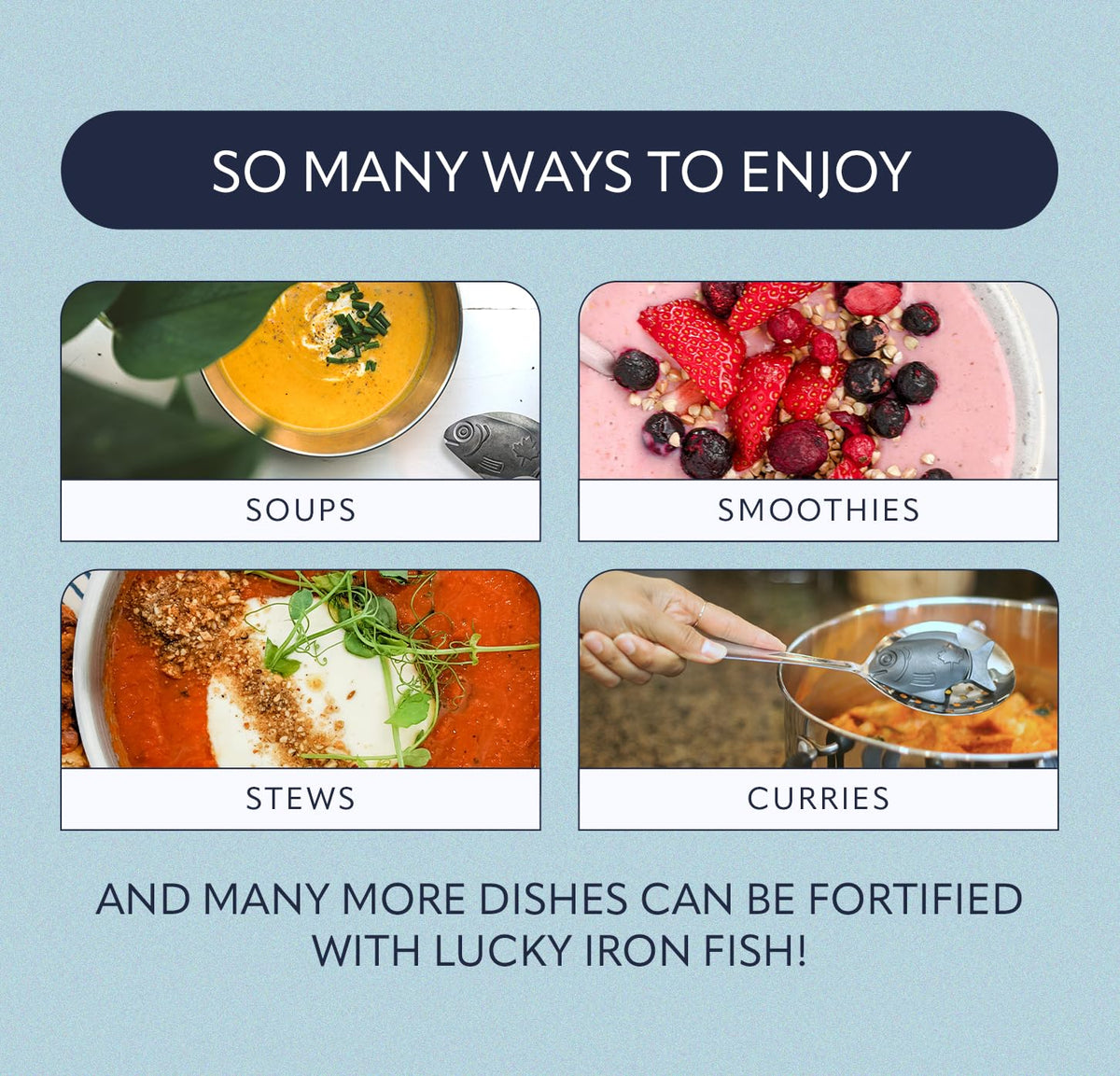 The Original Lucky Iron Fish . an Iron Supplement Alternative to Reduce Deficiency. NO Side Effects. Use Once Daily - 5 Year Supply Included.