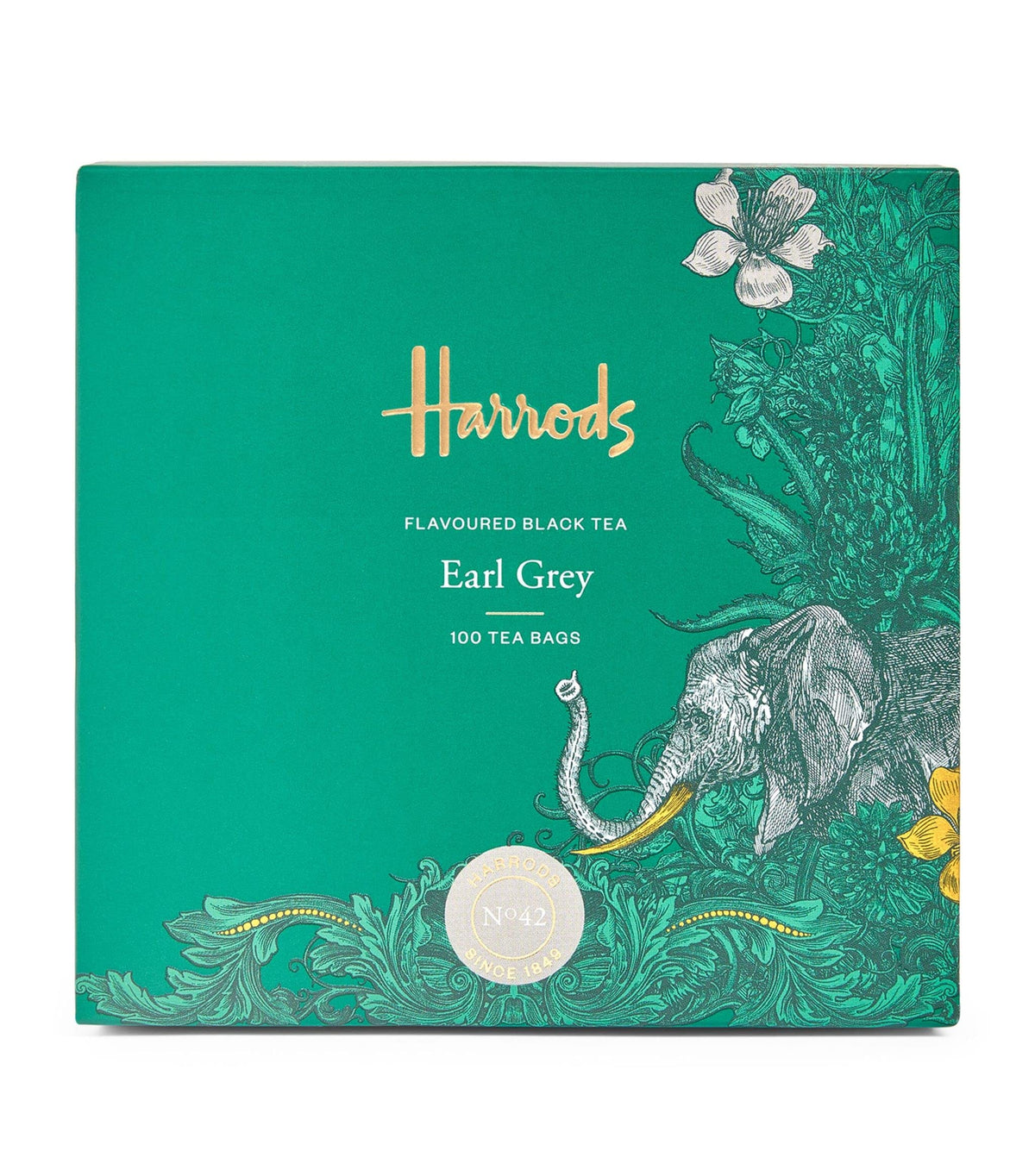 Harrods, No. 42 Earl Grey Tea (100 Tea Bags)