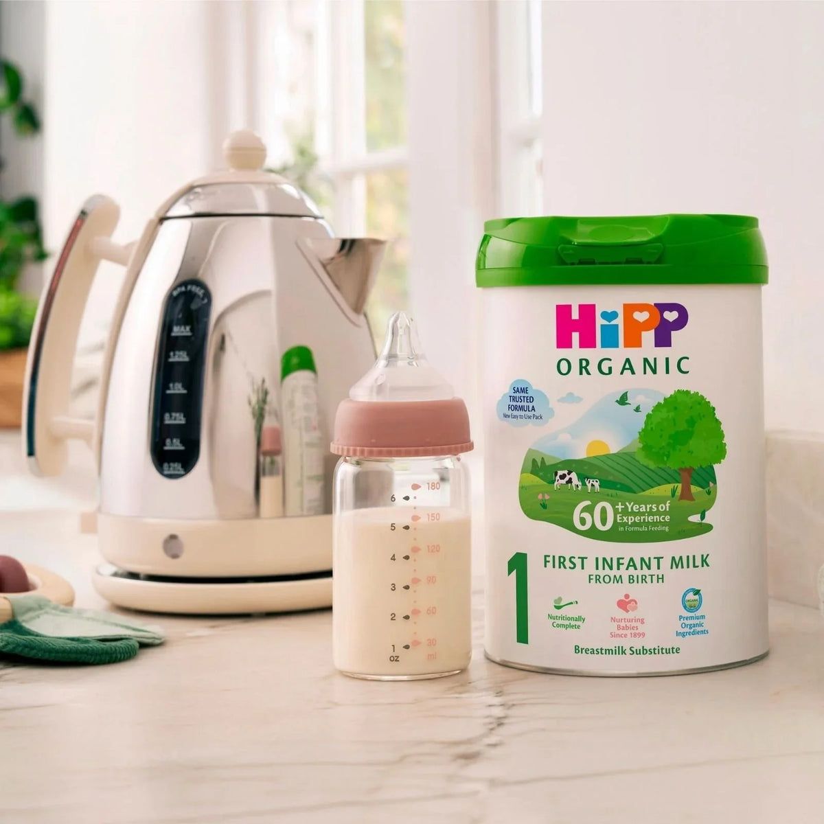 HiPP Organic 1 First Infant Baby Milk Formula from Birth 800g