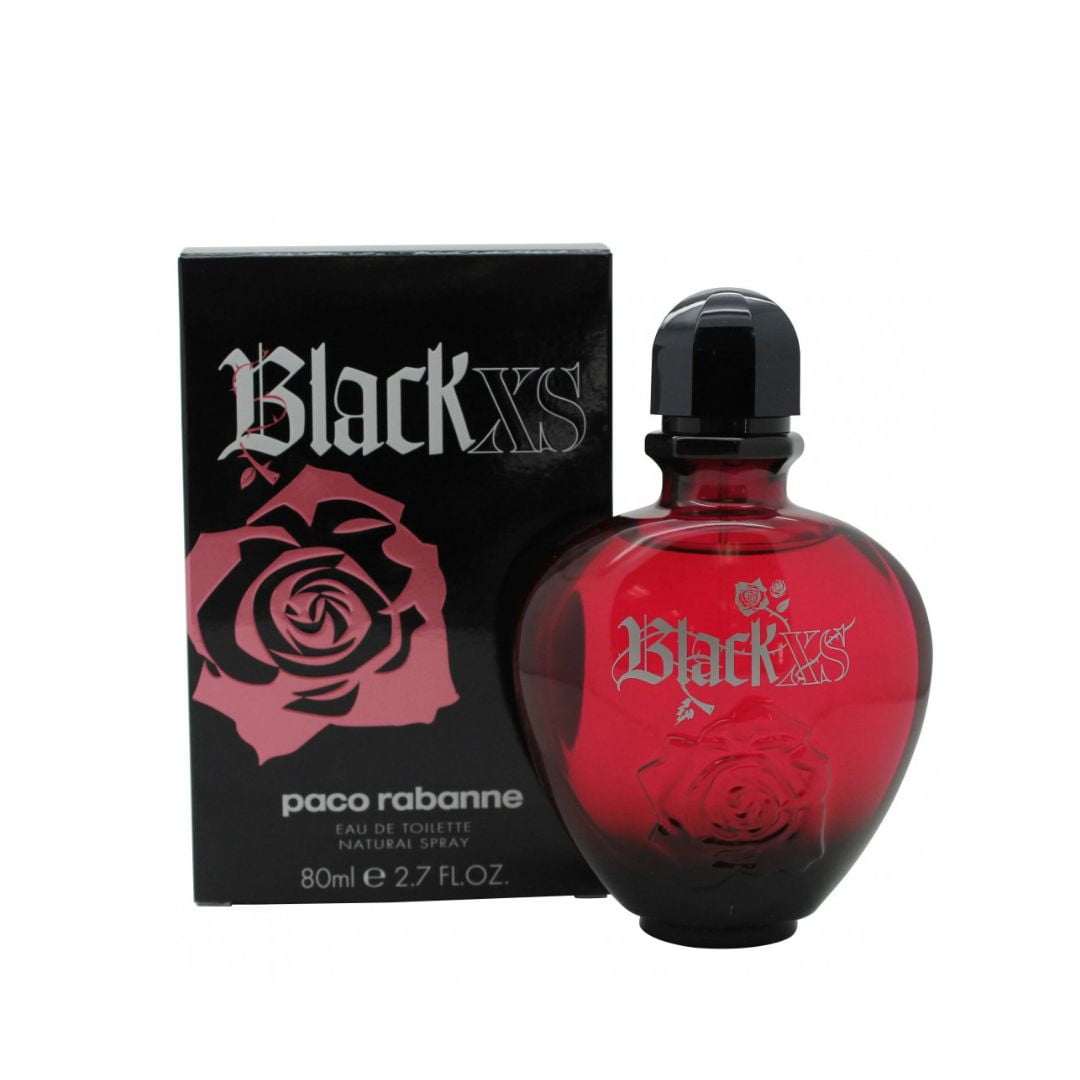 Paco Rabanne Black XS Eau de Toilette 80ml Spray Women's Fragrance