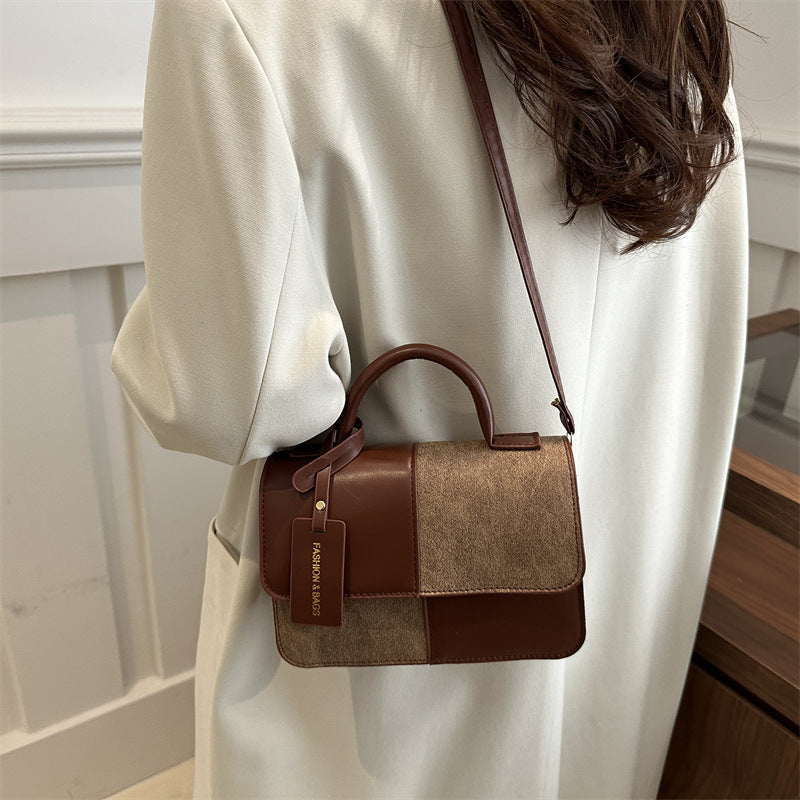 This Years Fashion Trend Textured Patchwork Tote Bags