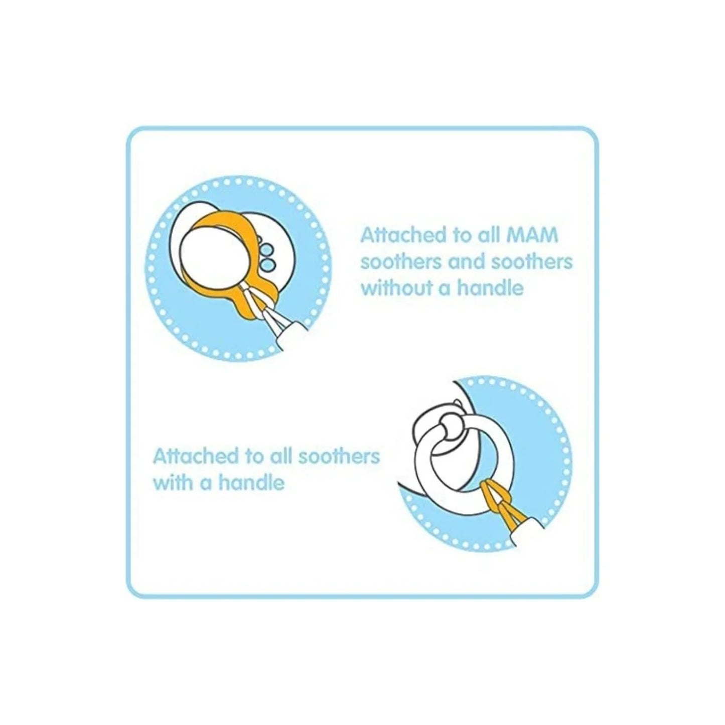 MAM Clip Double Set Assorted