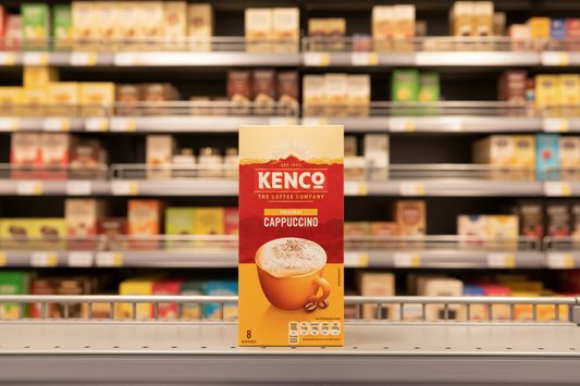 5 x Kenco Cappuccino Instant Coffee Sachets - 8Pk