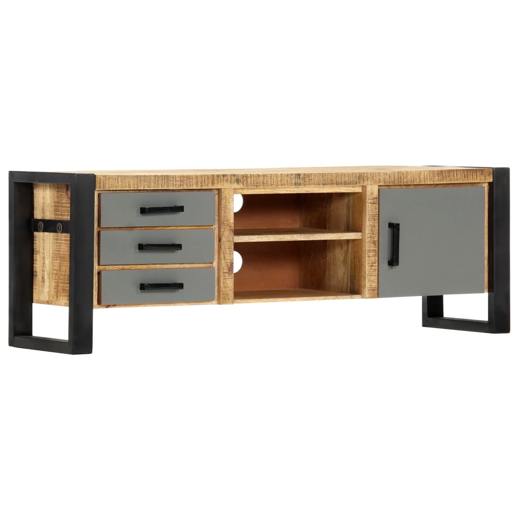 TV Cabinet 120x30x40 cm Solid Mango Wood