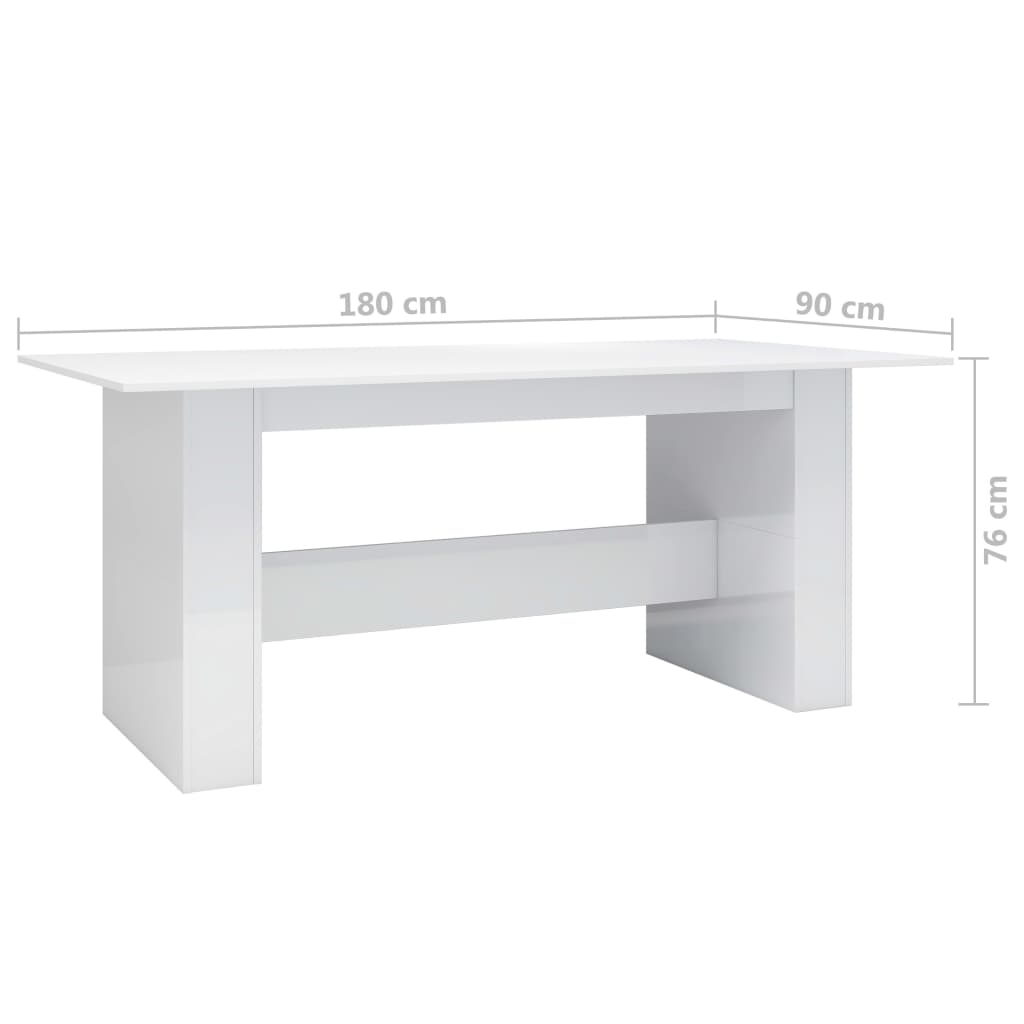 Modern Wooden Large 6 Person Dining Dinner Table Wood Kitchen Tables