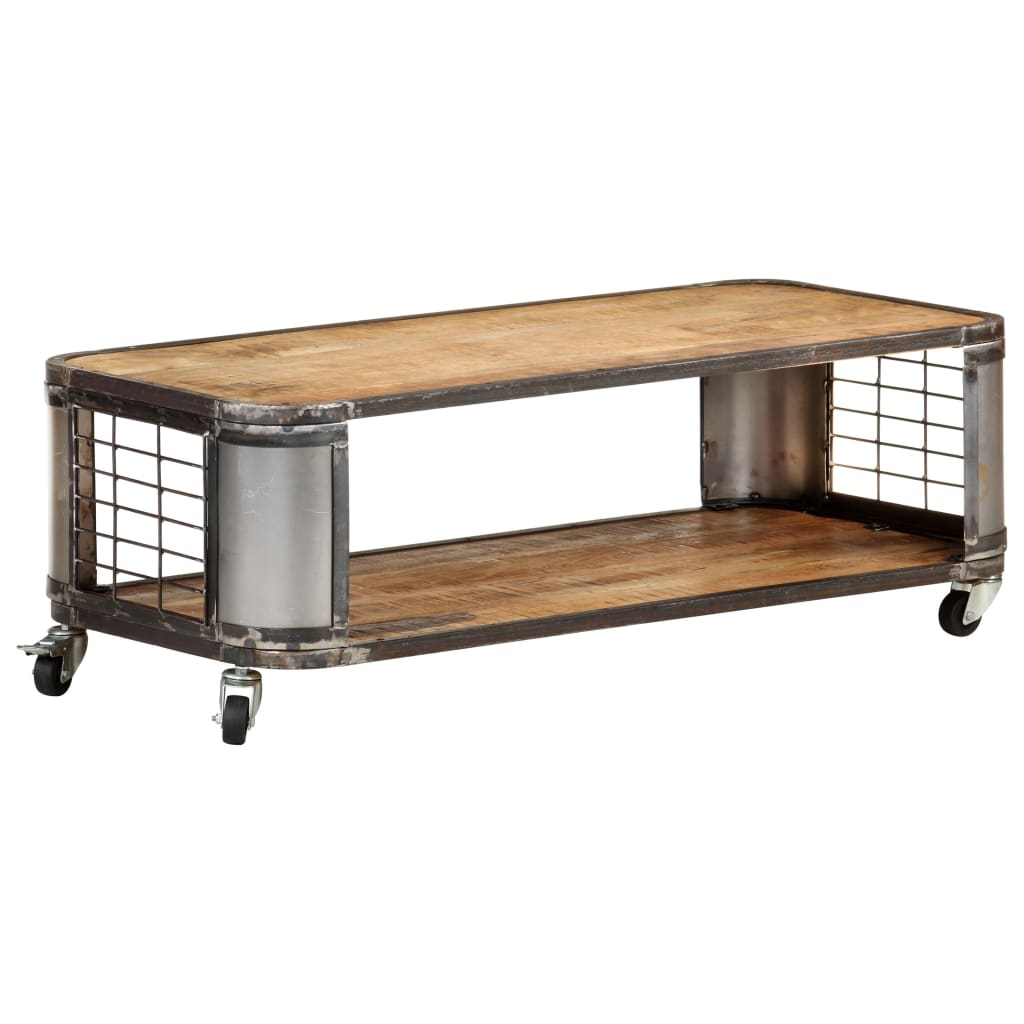 Coffee Table 100x50x35 cm Solid Mango Wood