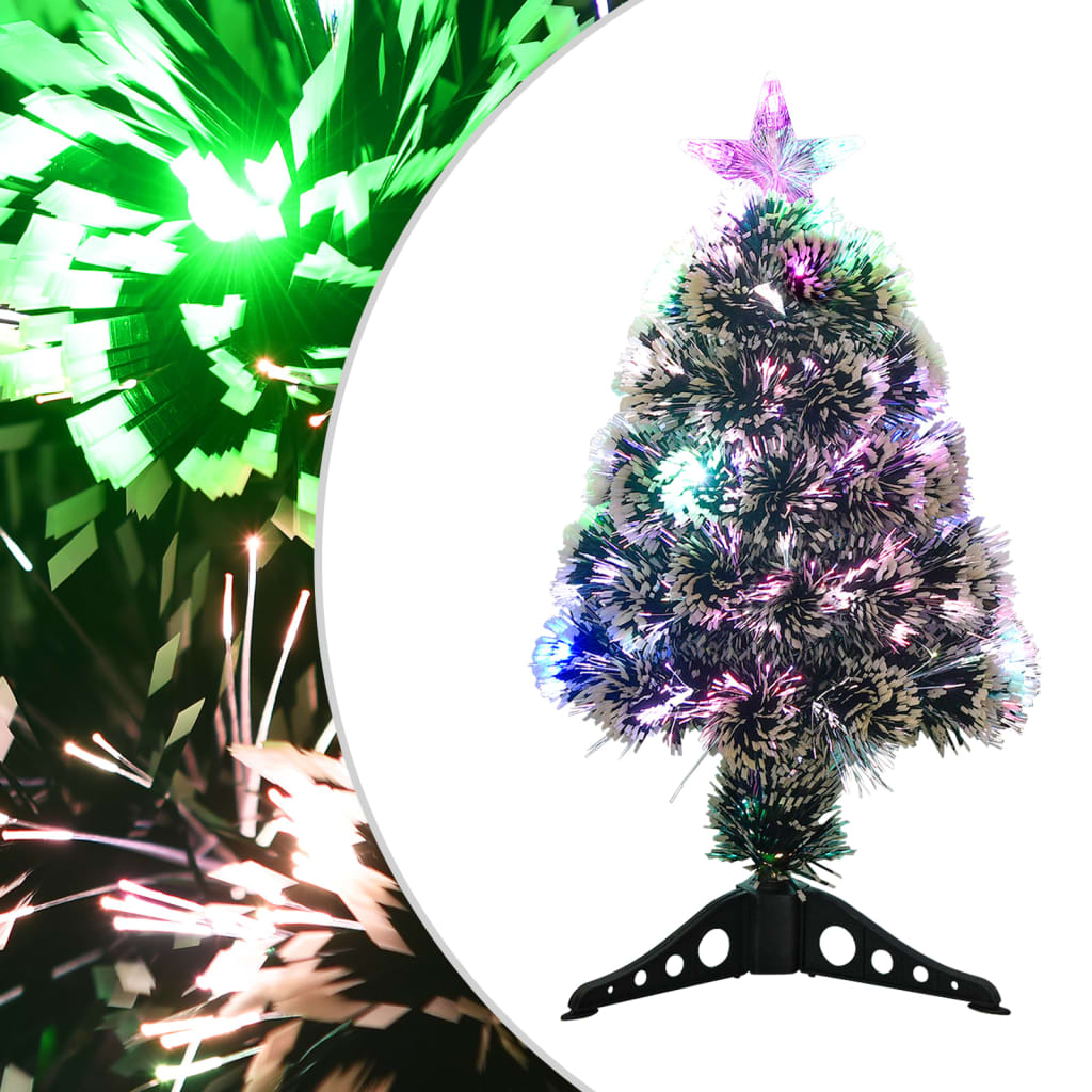 Artificial Pre-Lit Christmas Tree Fibre Optic