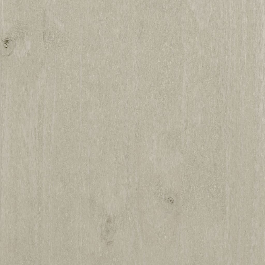 Desk HAMAR White 110x40x75 cm Solid Wood Pine