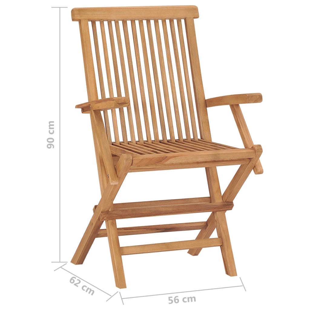 Outdoor Patio Wooden Foldable Garden Chairs Set Folding Wood Chair 2 3 4 6 8 pcs
