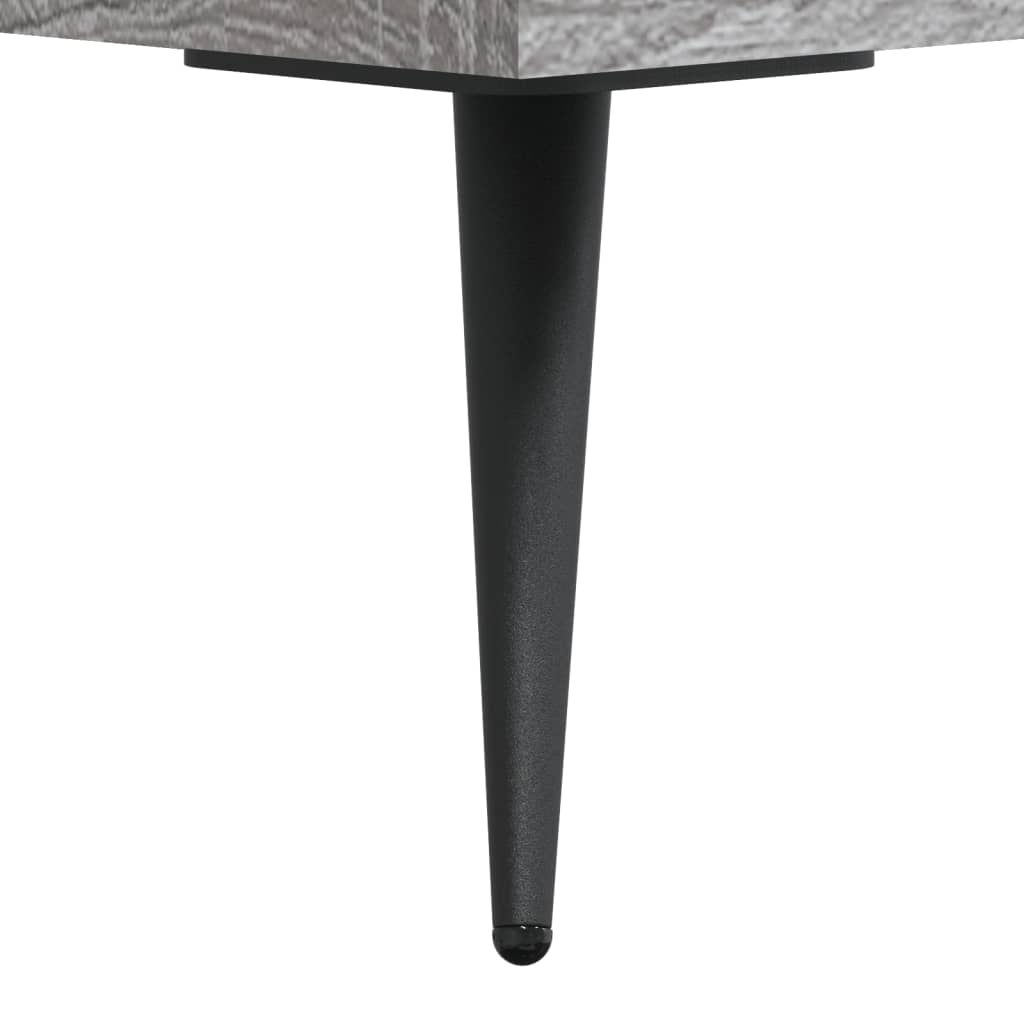 Sideboard Grey Sonoma 90x34x80 cm Engineered Wood
