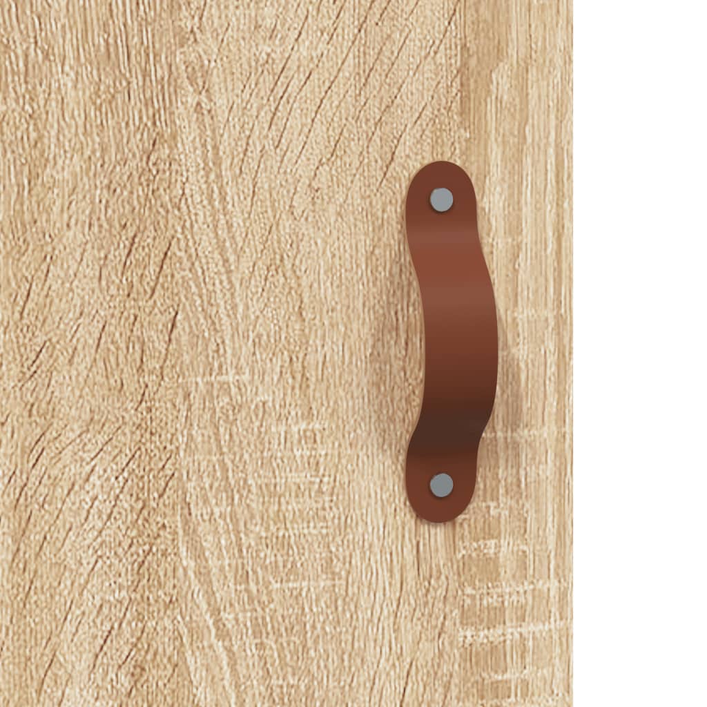 Wall Mounted Cabinet Sonoma Oak 69.5x34x90 cm