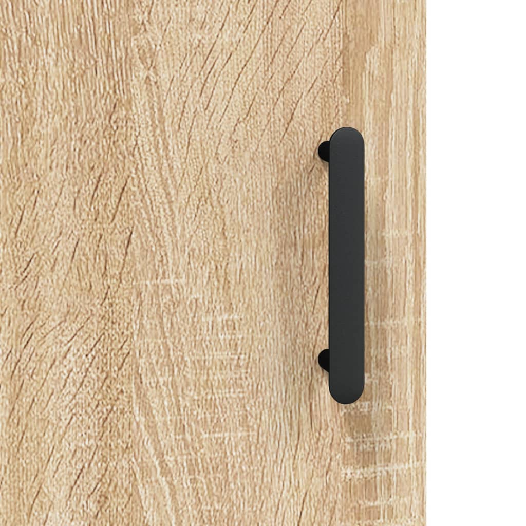 Wall Mounted Cabinet Sonoma Oak 34.5x34x90 cm
