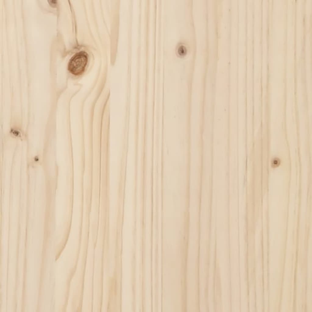 Bed Frame without Mattress 90x190 cm Single Solid Wood Pine Single