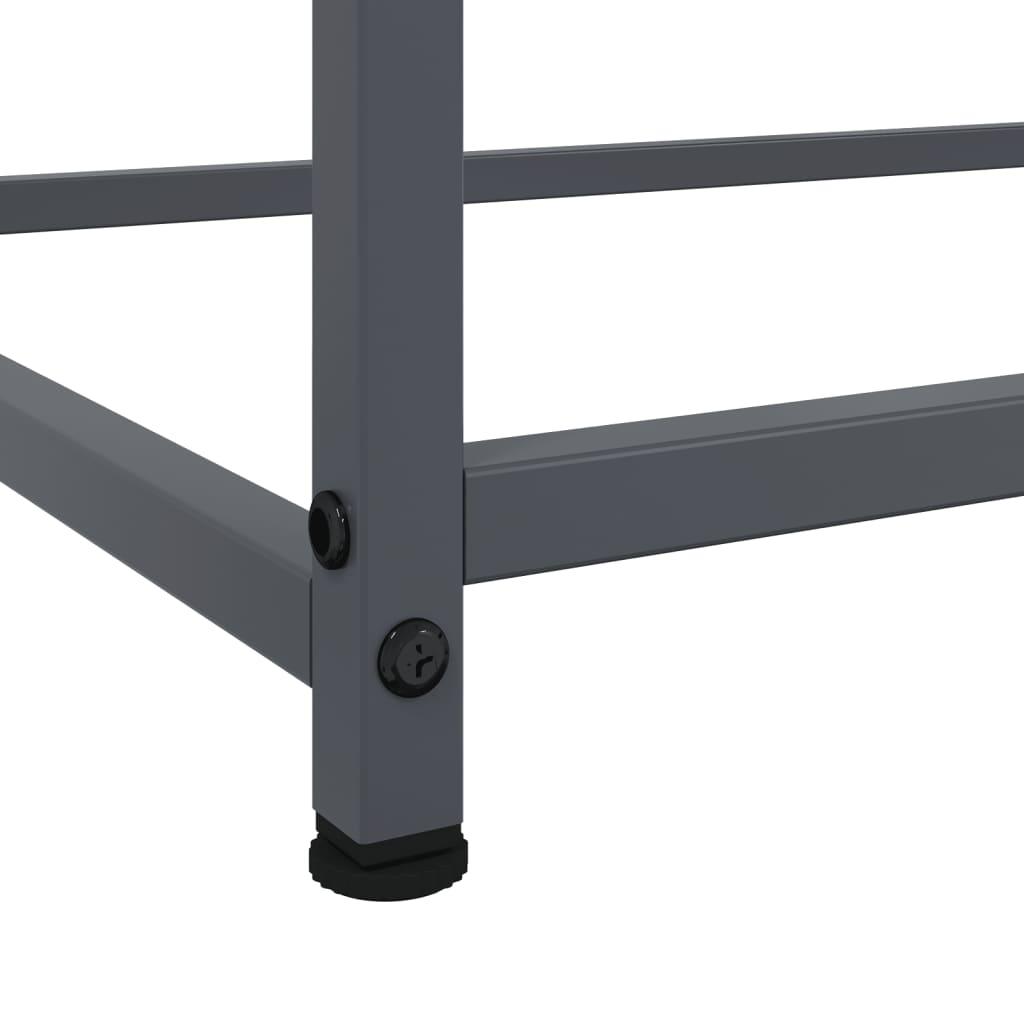 Sideboard Anthracite 100.5x39x107 cm Steel
